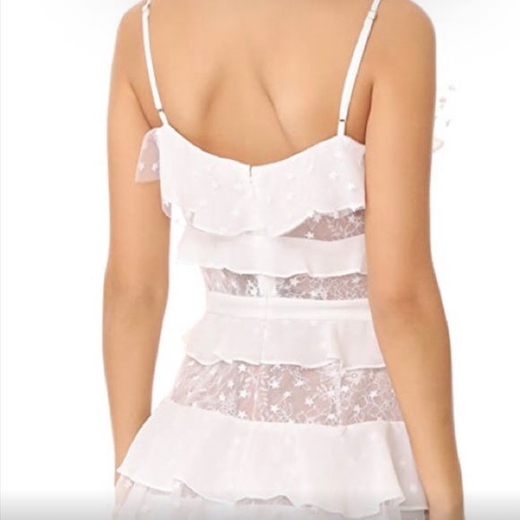 FOR LOVE AND LEMONS LARGE cosmic tiered dress - Picture 7 of 14